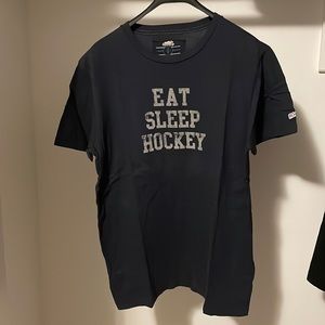 ROOTS MENS EAT SLEEP HOCKEY TEE